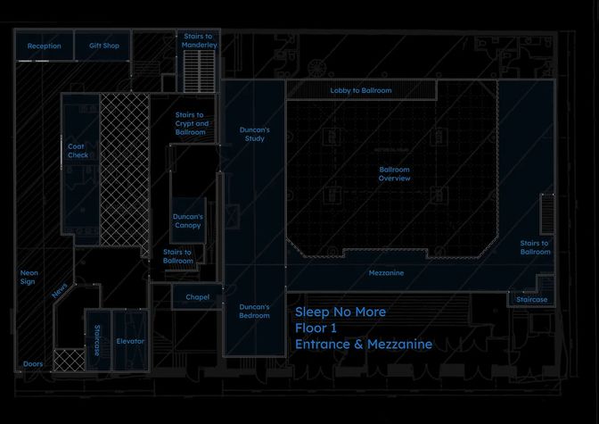 Map of the hotel