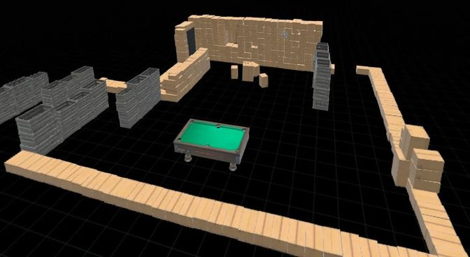 3D model of the hotel